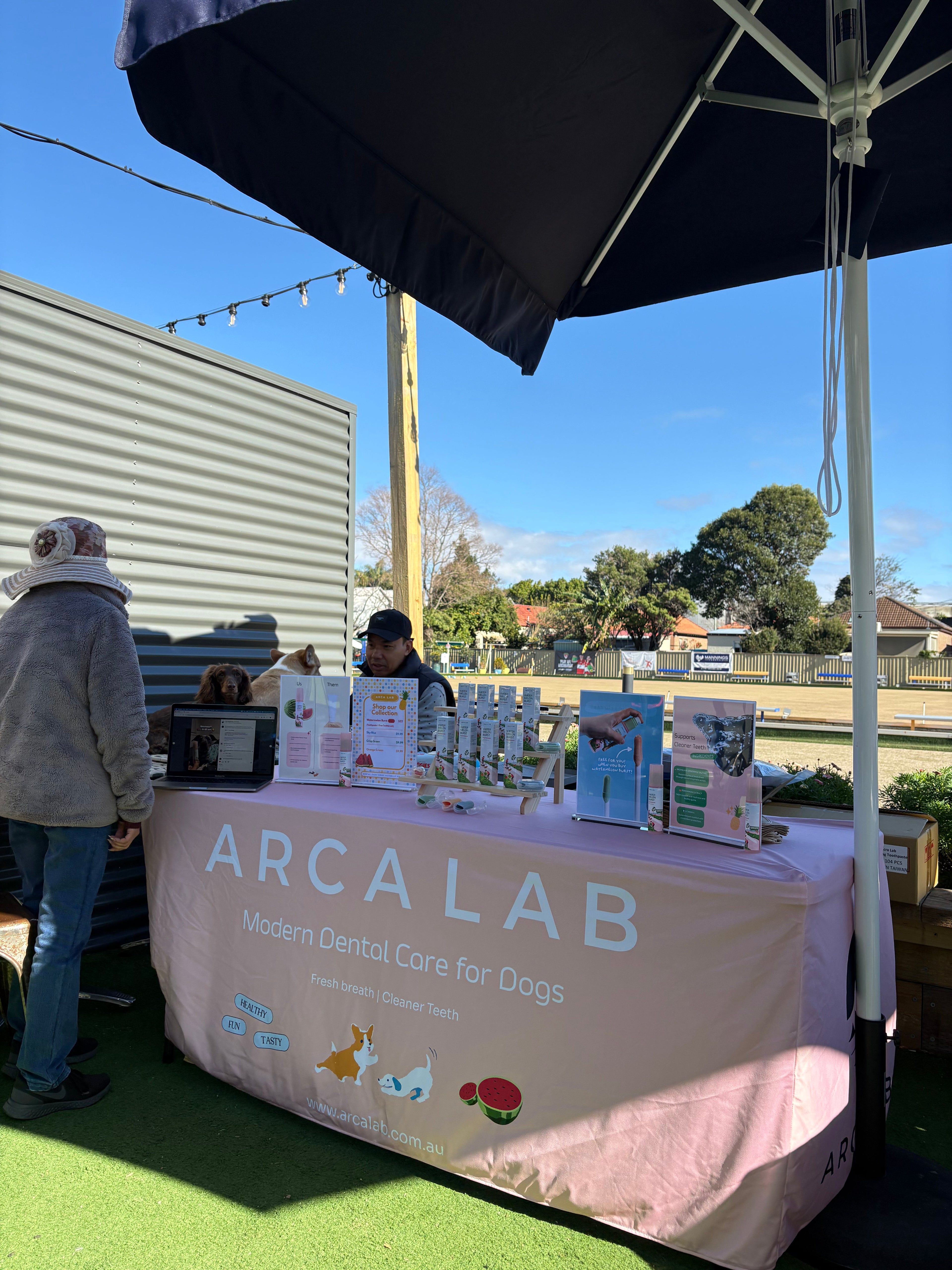 Arca Labs Pop up stall
